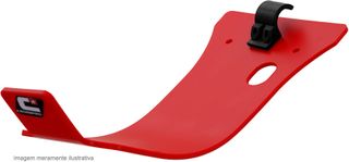 *GLIDE PLATE CROSSPRO DTC PLASTIC CRF450R CRF450RX 17-18 RED