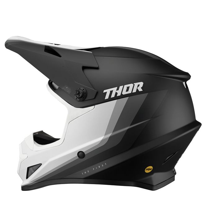 THOR SECTOR RUNNER MIPS HELMET BLACK WHITE