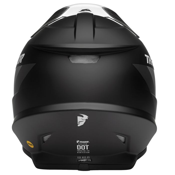 THOR SECTOR RUNNER MIPS HELMET BLACK WHITE