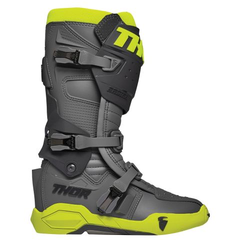 THOR RADIAL BOOTS FLURO YELLOW