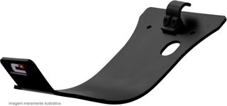 GLIDE PLATE CROSSPRO DTC PLASTIC YZ250F 10-13 BLACK