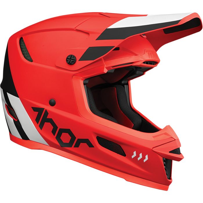 THOR REFLEX CUBE HELMET RD/BK