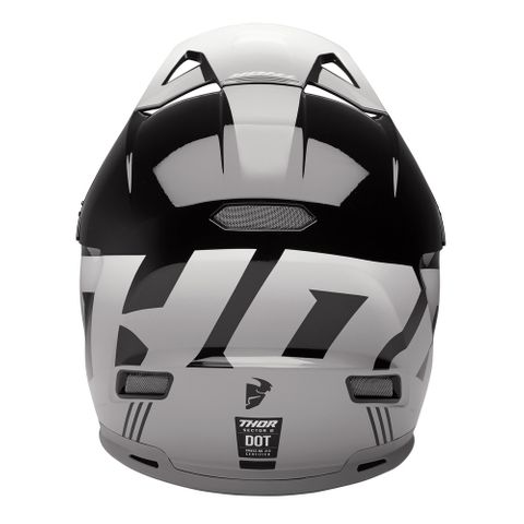 THOR SECTOR 2 CARV HELMET BK/WH