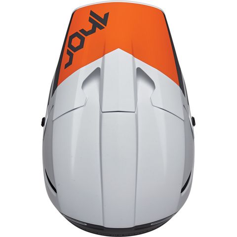 THOR REFLEX CUBE HELMET L GRAY/R ORANGE