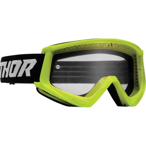 GOGGLES S25 THOR MX YOUTH COMBAT FLO ACID/BLACK