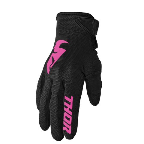 THOR SECTOR GLOVE WOMEN BLACK/PINK