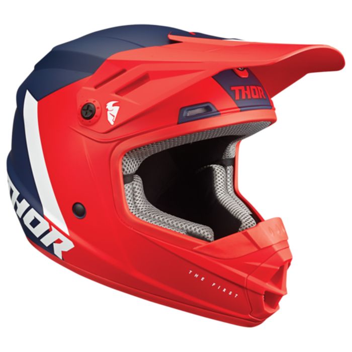 THOR SECTOR YOUTH HELMET CHEV RED BLK