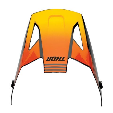 HELMET VISOR KIT S25 THOR MX SECTOR CARVE CHARCOAL ORANGE