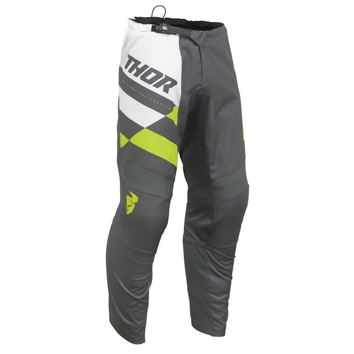THOR SECTOR CHECKER PANTS YOUTH GRAY/AC
