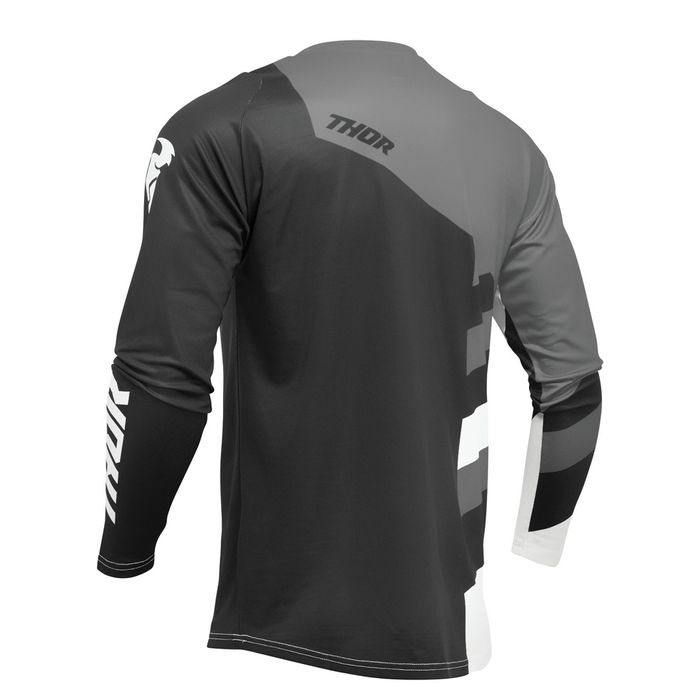 THOR SECTOR CHECKER JERSEY YOUTH BLK/GY