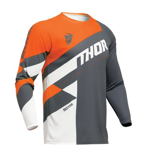 THOR SECTOR CHECKER JERSEY YOUTH CH/OR
