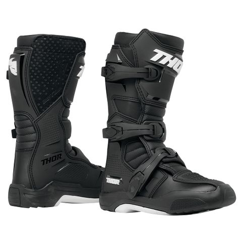 THOR BLITZ XR BOOTS YOUTH BK/WH