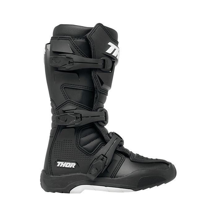 THOR BLITZ XR BOOTS YOUTH BK/WH