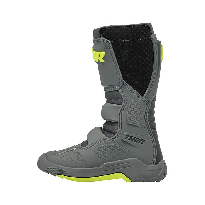 THOR BLITZ XR BOOTS YOUTH GY/CH