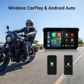 OTTOCAST WIRELESS CARPLAY & ANDROID AUTO 5" SCREEN + CAMERAS FOR MOTORCYCLES IPX7