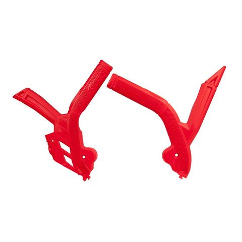 FRAME GUARDS RTECH BETA 125RR 200RR 250RR 300RR 350RR 390RR 430RR 450RR 480RR RED