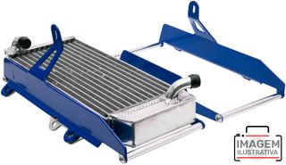 RADIATOR BRACE CROSSPRO BLUE YAMAHA YZ125 05-ON YZ125X 20-ON YZ250 05-ON YZ250X 16-24