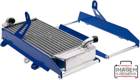 RADIATOR BRACE CROSSPRO BLUE YAMAHA YZ125 05-ON YZ125X 20-ON YZ250 05-ON YZ250X 16-24