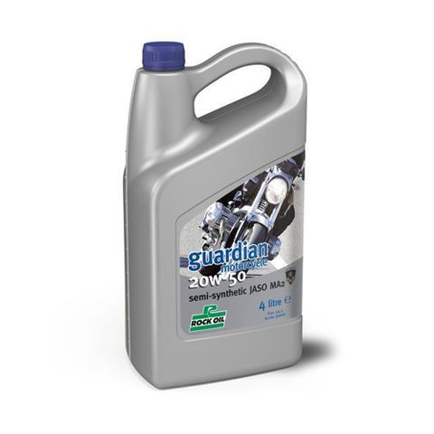 ENGINE OIL GUARDIAN 20W-50 ROCK OIL SEMI SYNTHETIC 4L