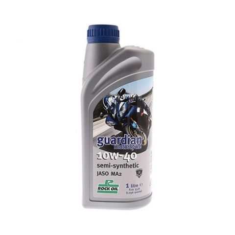 ENGINE OIL GUARDIAN MOTORCYCLE 10W-40 ROCK OIL SEMI SYNTHETIC 1L