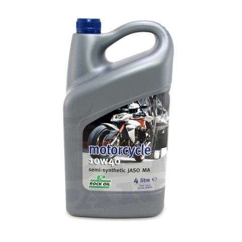ENGINE OIL MOTORCYCLE 10W-40 ROCK OIL SEMI SYNTHETIC 1L