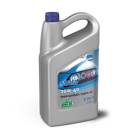 ENGINE OIL STRATA 10W-40 ROCK OIL 5L AUTOMOTIVE