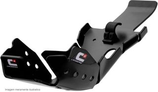 SKID PLATE CROSSPRO DTC WITH LINKAGE PROTECTION PLASTIC YAMAHA YZ250 05-21 YZ250X 16-21