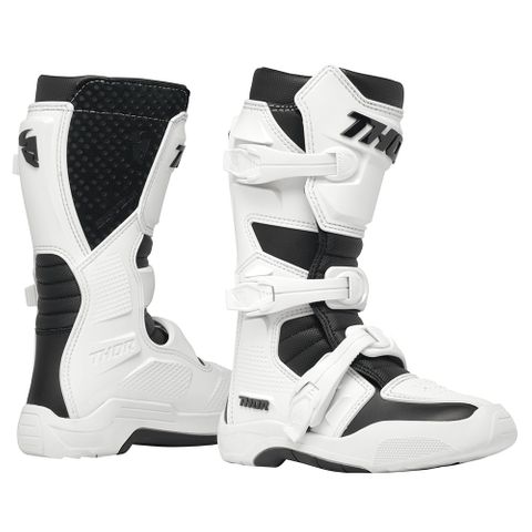 THOR BLITZ XR BOOTS YOUTH WH/BK