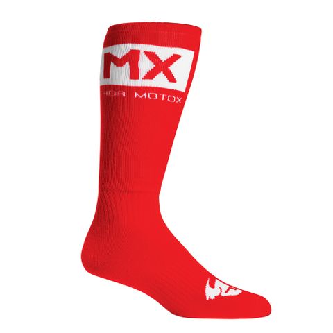 THOR MX SOCKS RED/WHITE