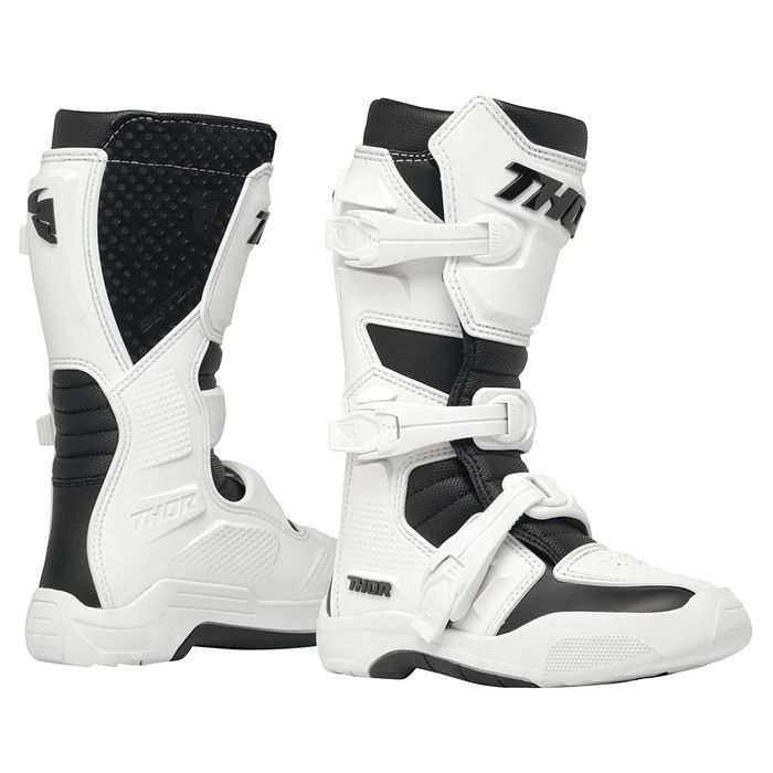 THOR BLITZ XR BOOTS YOUTH WH/BK