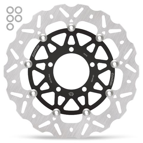 BRAKE DISC FRONT MOTO MASTER NITRO 310MM FLOATING ABS SHIMS TRIUMPH FRONT LEFT