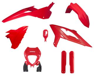 PLASTICS KIT RTECH 6 PIECE RED BETA 125RR 200RR 250RR 300RR 350RR 390RR 430RR 480RR 23-ON