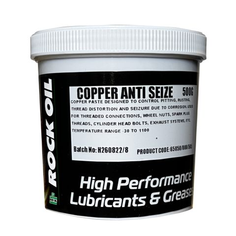 COPPER ANTISIEZE COMPOUND ROCK OIL 500GM