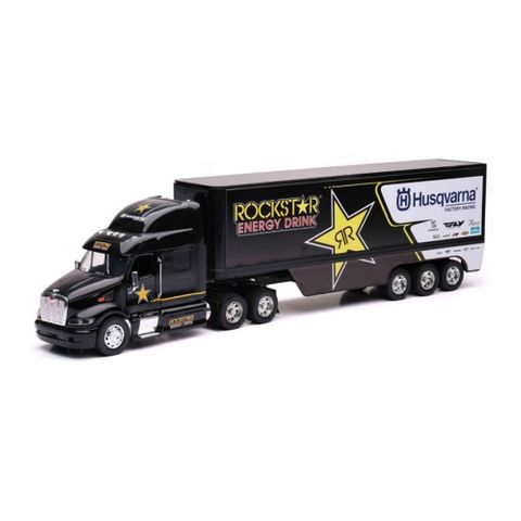 MODEL NEW RAY HUSQVARNA ROCKSTAR ENERGY TEAM TRUCK
