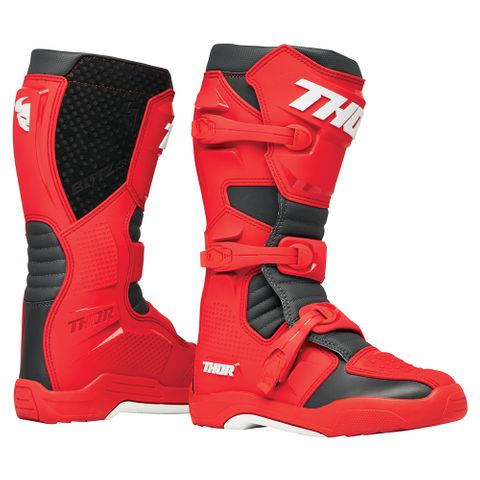 THOR BLITZ XR BOOTS RD/CH