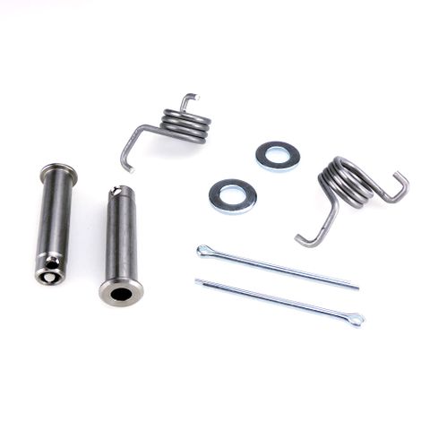 FOOTREST PIN & SPRING SET 10MM X 48MM STAINLESS 360MX KAWASAKI KX250F 06-23,  KX450F 06-23/Yamaha YZ