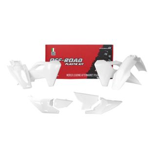 PLASTICS KIT RTECH 6 PIECE WHITE HUSQVARNA FE TE