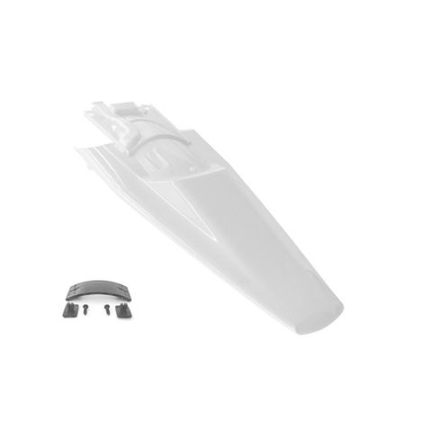 REAR FENDER RTECH WHITE HUSQVARNA FE 24-ON TE 24-ON