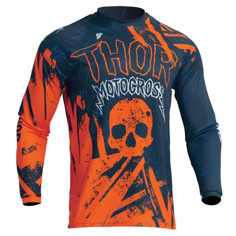 JERSEY S23 THOR MX SECTOR YOUTH MIDNIGHT/ORG
