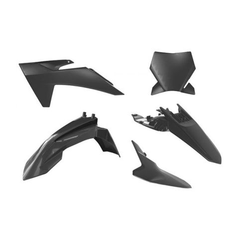 PLASTICS KIT RTECH 6 PIECE BLACK KTM 65SX 2024