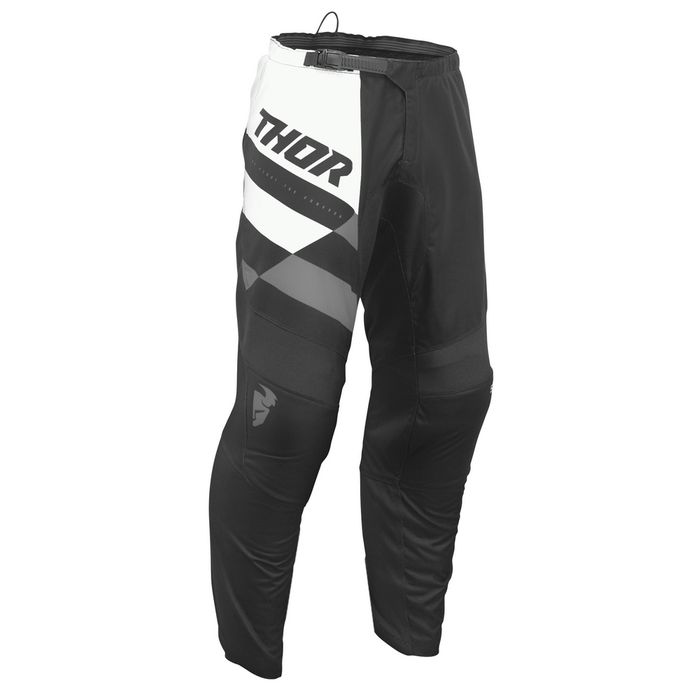 THOR SECTOR CHECKER PANTS BLACK/GRAY