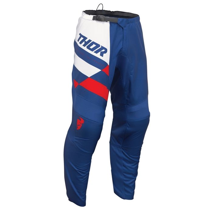 THOR SECTOR CHECKER PANTS NAVY/RED