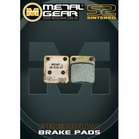 BRAKE PADS FRONT METAL GEAR