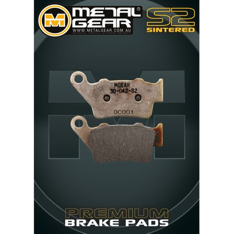 METAL GEAR BRAKE PADS SINTERED