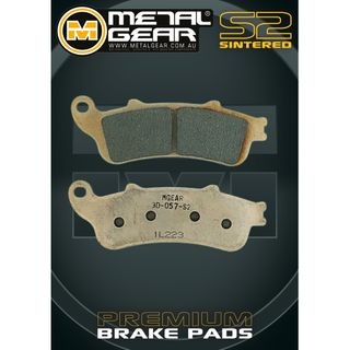 METAL GEAR BRAKE PADS- SINTERED 2