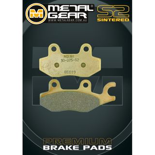 BRAKE PADS  METAL GEAR SINTERED S2