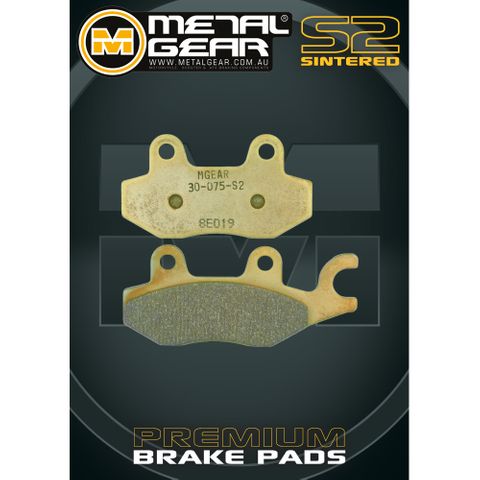 BRAKE PADS  METAL GEAR SINTERED S2