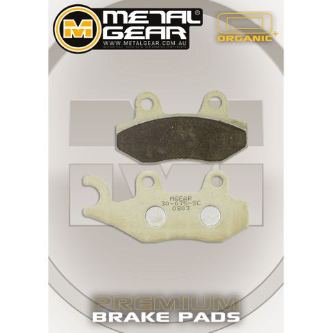 BRAKE PADS FRONT METAL GEAR
