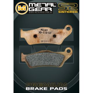 BRAKE PADS REAR METAL GEAR