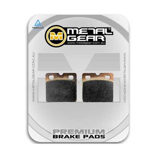 METAL GEAR BRAKE PADS SINTERED